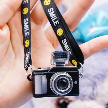 Miniature Doll Simulation Toys Camera Cute Decoration For Dollhouse Decoration Labubu Accessories Gift For Girl