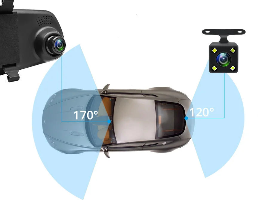 Dash Cam 4.3 inch 