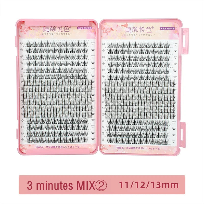 32Rows Eyeslashes Extension Personal Professional Individual Cluster Grafting Wholesale Eyelash Large Capacity Flowerknow Makeup