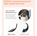 DIYDAY Comic Spire Eyelash Extension Premade Manga False Eyelashes Super Soft Light Feather-Feeling Anime Lashes for Makeup Tool