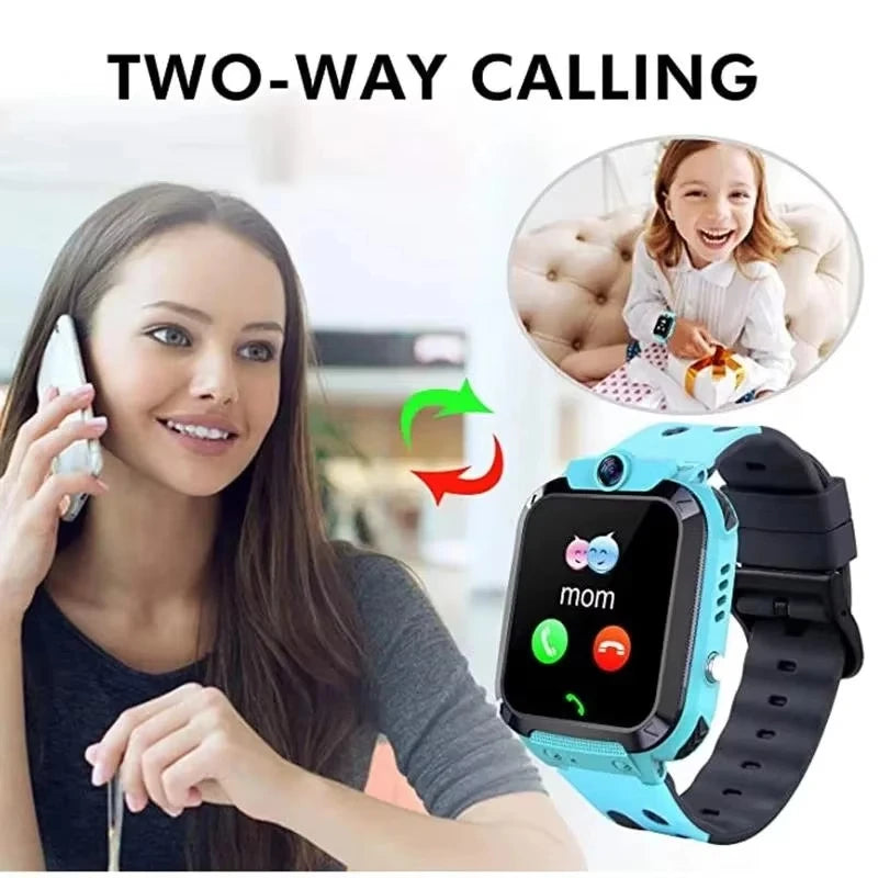 OPPO Kids Smart Watch SOS GPS Location Tracke Sim Card Call Child SmartWatch Camera Waterproof Watch Gift For Ios Android 2026