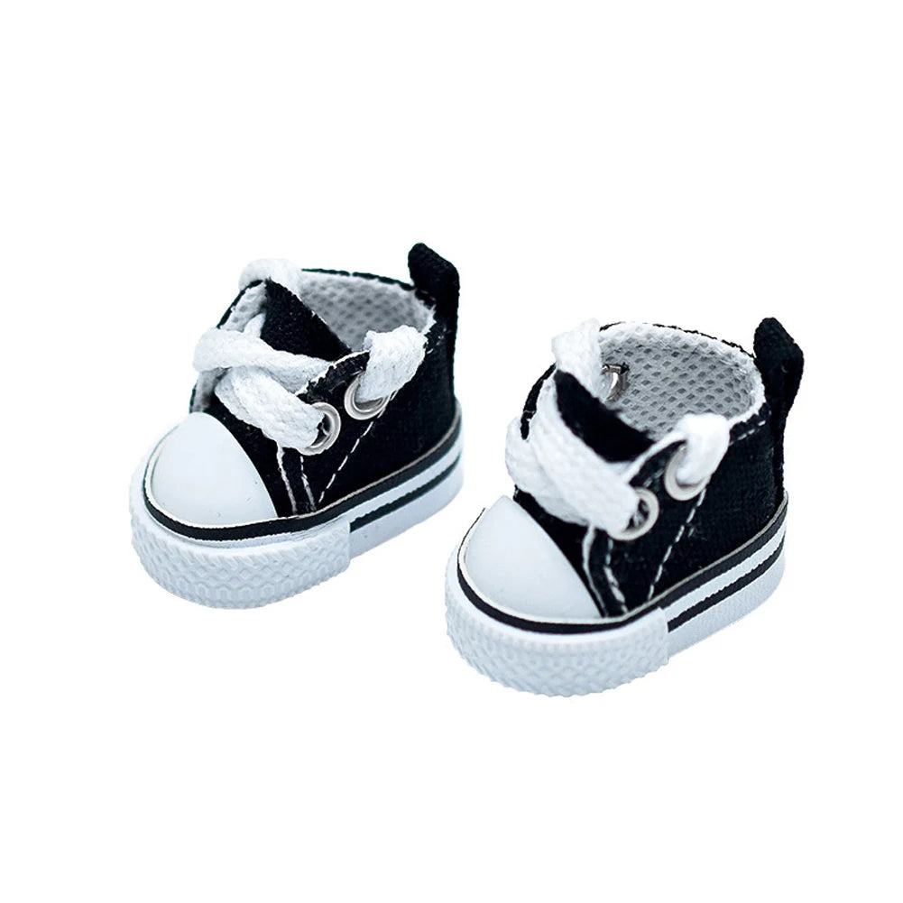 Striped shirt curled jeans set clothes For 15/17cm labubu doll outfit  Metal frame glasses For labubu doll Accessories