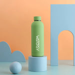 Watersy 500ML/17oz Stainless Steel Small Mouth Thermals Vacuum Portable Leak-proof Sports Water Bottle Gym Kettle