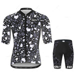 2025 RCN Pro Team Cycling Jersey Set – Men’s Short Sleeve Road Bike & MTB Racing Kit, Breathable Summer Bicycle Clothing with Bib Shorts