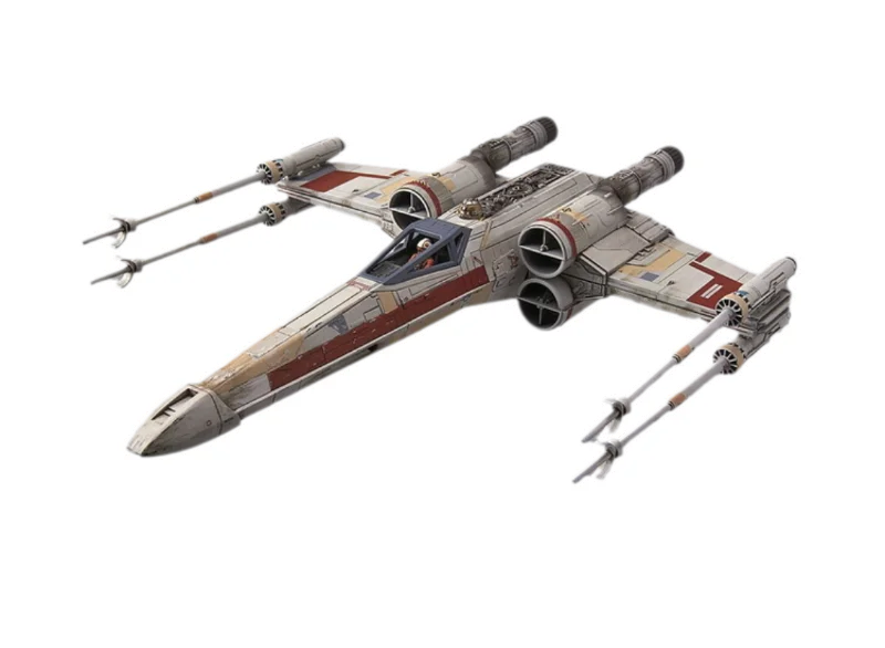 Spot Direct Delivery Bandai Original STAR WARS Anime Collectible Model Star Wars Series Action Figure Assembly Toys for Kids