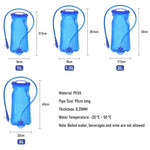ThinkRider Water Bladder Water Reservoir Hydration Pack Storage Bag BPA Free 1L 1.5L 2L 3L Running Hydration Vest Backpack