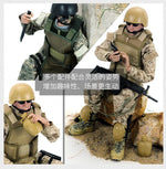 1/6 Action Figure Military Army 30cm Combat Swat Police Soldier With Gun Forces Model Toys