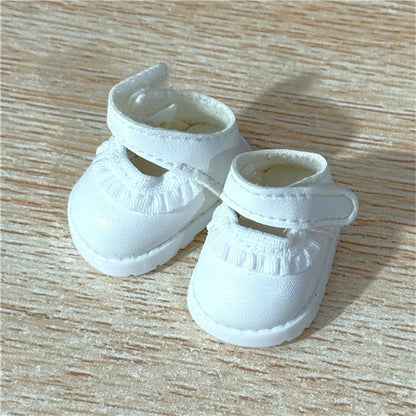 17cm For Labubu Doll Clothing Skirt Bowhair Accessory Set Retro Bib Pants Clothes Luxury Messenger Bag Shoes Set Sitting Party