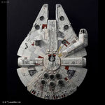 BANDAI Genuine STAR WARS Series Vehicle Series 1/144: Rise of The Millennium Falcon Skywalker Ver Assemble The Model Collect