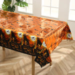 1Pcs Halloween Skeleton Pumpkin Spider Tablecloth Halloween Ghost Festival Day of The Dead Prank Party Carnival Party Decoration