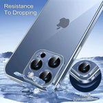 Ultra Thin Clear TPU Phone Case For iPhone 17 Air 16 15 14 13 12 11 Pro Xs Max 7 8 6 6s Plus Mini X XR 16e Soft Silicone Cover