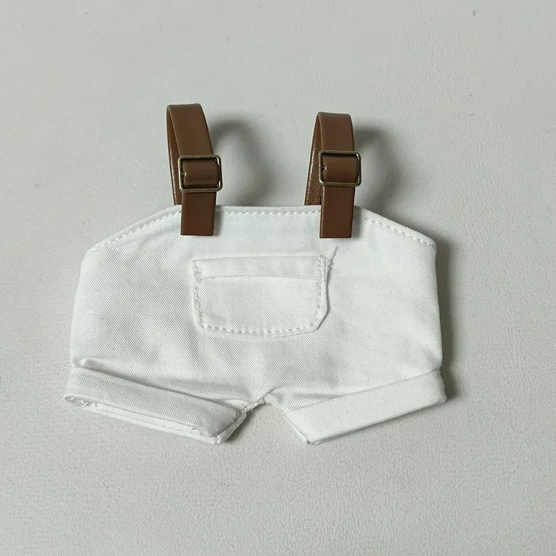 Labubu Doll Clothes Hoodie Labubu Idol V1 V2 Dolls Clothing Accessories 15/17cm Plush Doll Universal