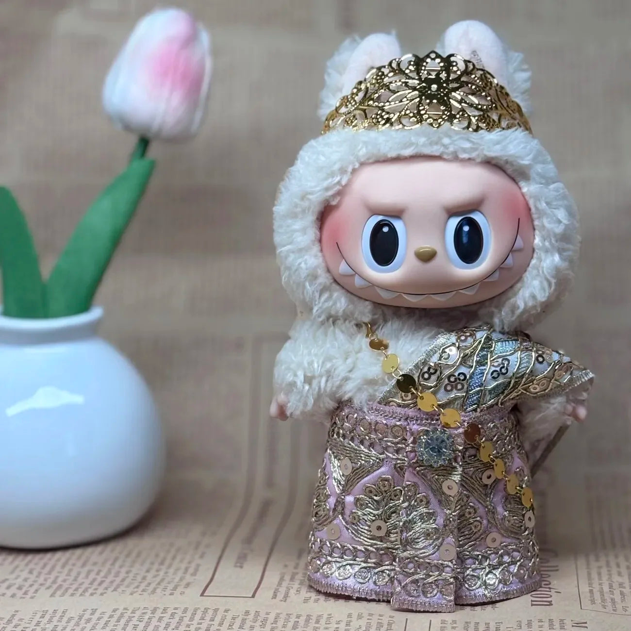 Thai Style clothes For labubu Big into energy Series Cloth Accessories