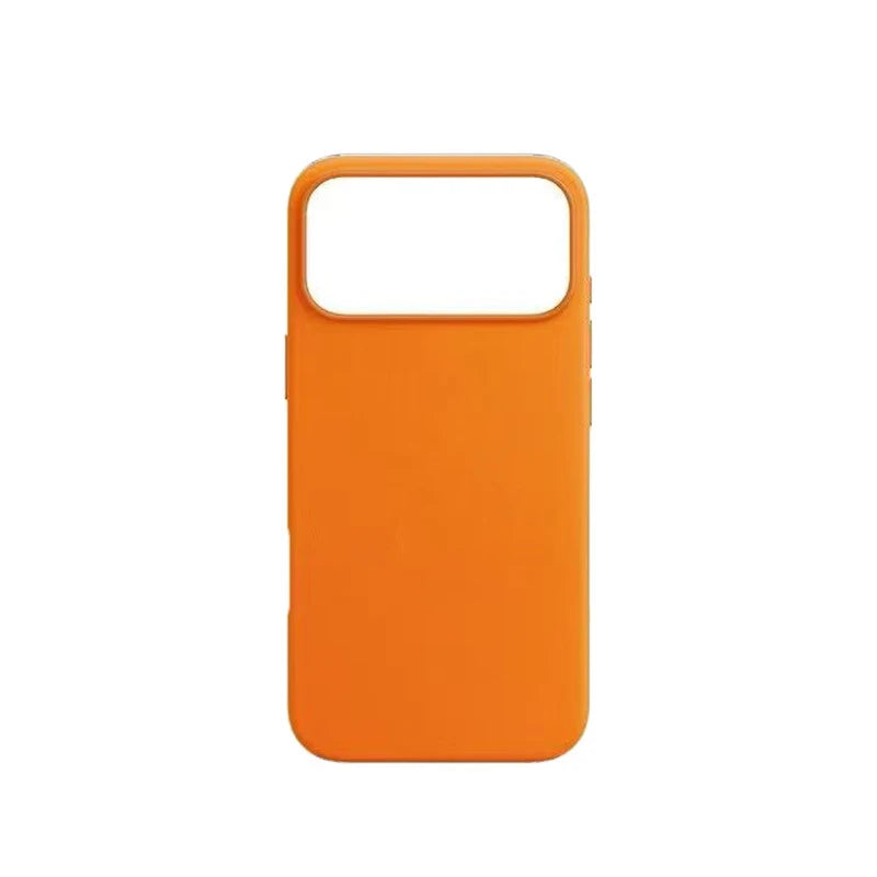 Original For Apple Magsafe Leather Case For iPhone 17 Pro Max 17 Air Case Wireless Charging Magnetic Cover 17Pro Max With Box