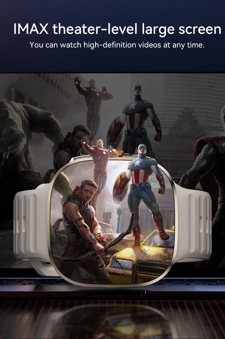 New M99 smartwatch Android - Bluetooth dual system 4G SIM 2.4'' 720*720 HD AMOLED Screen 190° Camera GPS WIFI NFC samrt watch