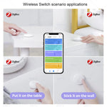 Ewelink Zigbee Smart Push Button Wireless Switch Include Battery Remote Control Automation Scenario Switch work with Zigbee2MQTT