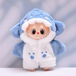 17cm  Doll Plush Dress Up Labubu Doll's Clothes Set Trendy and Cute Garment Suit Toys Dolls Accessories