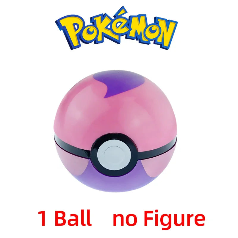 24pcs Pokemon Figure Different Styles Tomy Model Collection 2-3cm Pikachu Anime Pokeball Poke Ball Go Elf Toys Dolls Child Gift