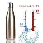 LMHBJY 350/500/750/1000ml Double Wall Stainles Steel Water Bottle Thermos Bottle Keep Hot and Cold Insulated Vacuum Flask Sport