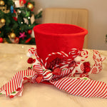 Christmas Celebration Red Holiday Decoration Great Holiday Centerpiece Sturdy Cloth Material For Holiday Table