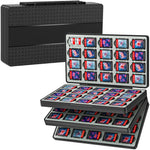 Game Card Case for  Switch 2 & Switch OLED & Lite, Memory Storage Holder with 120 Game Card Slots and 240MicroSD Cards S