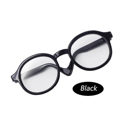 17cm labubu Glasses 6.5cm Transparent Plastic Glasses For 1/8 1/6 1/3 1/4 BJD for Labubu MSD SD Plush for EXO Doll sunglasses