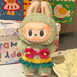 Lovely Bikini Bib Headband For Labubu 3.0 Big Into Energy Series Swimsuit Labubu Sexy Bikini Set Labubu Clothes