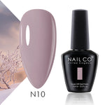 NAILCO 15ml Top Coat And Base Coat Art Design Gel Nail Polish Top Base Coat UV LED Soak Off Gel Nail Varnish