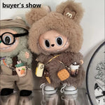 Labubu Doll Pendant Doll House Mini Simulation Milk Tea Cup for Labubu Accessories DIY Toys for Labubu Dress Up Accessories