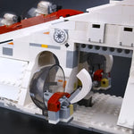 Hot Toys Star 1228pcs Plan Republic Dropship Gunship Building Blocks Bricks Legoing WARS 75021 Toys For Children Birthday  Gift