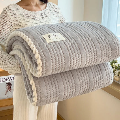 Clearance_Throw Blanket for Sofa Winter Blanket King Size Home Warm Plaid Comforter Bedspread Bedding Sheet_Continuous updates