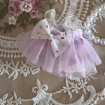15/17cm Labubu Elf Costume Butterfly Wings and Tulle Skirt Doll Clothes Replacement