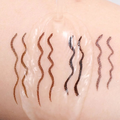 Waterproof Quick-drying Liquid Eyeliner/ultra-fine Matte Black Brown/long-lasting Silkworm Eyeliner/eye Makeup/gifts
