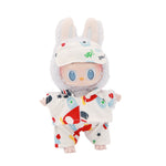 Doll Bedding Furniture For labubu 17cm Plush Doll Clothes Accessories Girl‘s Toys Birthday Christmas Gift