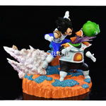 21cm/8.26in Anime Dragon Ball Z Figure Vegeta vs Guldo Action Figure Ginyu Force Statue Collectible Model Toys Gift