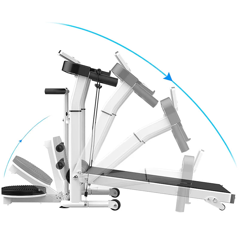 Home Gym Folding Running Machine Mechanical Treadmill for Bodybuilding without Heart Rate Test