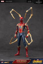 ZD Toy Spider Man No Way Home Marvel legends 1/10 Peter Parker Gold Black Red Model Action Figure Adult Collectible Toy