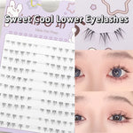 5-7mm Air Lower Eyelashes Fairy Fake LashesSegmented Natural Under Lashes Manga Bottom Lashes Makeup Eyelash Makeup Tool10 Rows