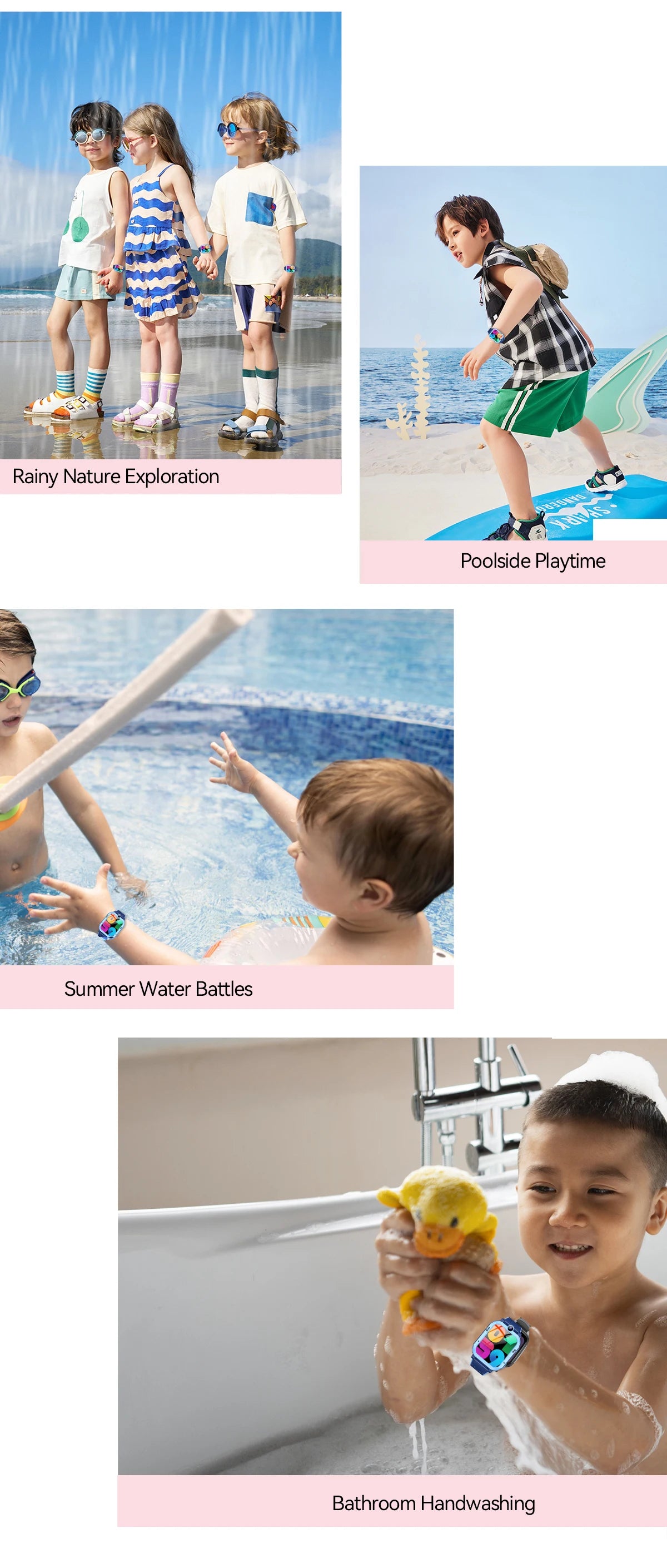 Blackview Z20 Kids Smartwatch IP67 Waterproof, 4G SOS Emergency Calling , Monitor, GPS +LBS+WIFI Location Tracking Phone Watch