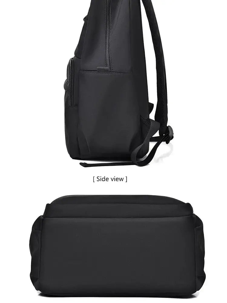 A New 14-inch Casual Simple Student Backpack Large Capacity Children's Schoolbag School Travel Unisex Laptop Backpack