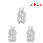 Transparent Macaron Doll Case For Labubu - Popmart Bubble Mart Storage Box, Dustproof Cover for Elf, Christmas New Year Gift