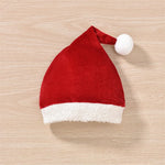 Christmas Party Baby Girls Clothes Cute Princess Velvet Newborn Romper Dress Winter Long Sleeve Santa Jumpsuit Hat Infant Outfit