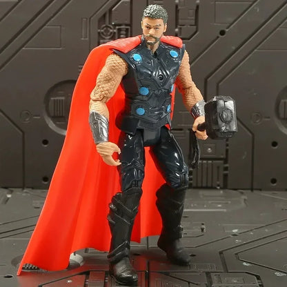 Marvel Comics Avengers Heroes Merchandise, Iron Man, Spider Man, Hulk, Desktop Decoration Model, Children's Toy, Birthday Gift