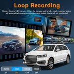 4K+2K Front and Rear Dash Cam Built-in WiFi 3 Inch IPS Car Video Camera WDR Night Vision G-Sensor 24H Parking Mode APP Control