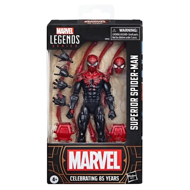 In Stock Hasbro Marvel Legends Superior Spider Man 85th Anniversary Comic Edition Figure Movable Model Children's Holiday Gift