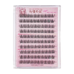Upgraded Sunflower False Eyelashes No Glue Fake Lashes  Natural Reusable Band-Free Lashes Manga Lash Makeup Korean