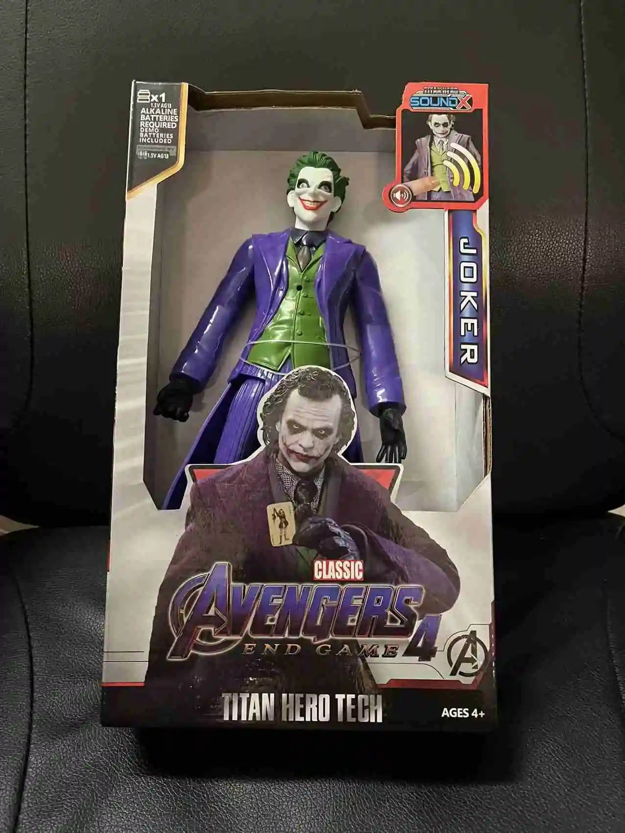 Action Toy 30cm Marvel Avengers Toy Thanos Hulk Spiderman Iron Man Captain America Thor Black Panther With Sound And Light