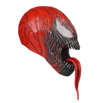 New Superhero Venom 3 Long Tongue Mask Cosplay Latex Masks Horror Party Helmet Props Supplies Novelty Masks Christmas Halloween