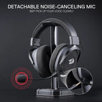 Redragon H858 3-Mode Wireless Gaming Headset 7.1 Surround Sound 53 mm Drivers Noise-canceling Microphone Over-Ear Headphones