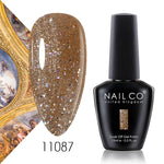 NAILCO 15ml Top Coat And Base Coat Art Design Gel Nail Polish Top Base Coat UV LED Soak Off Gel Nail Varnish